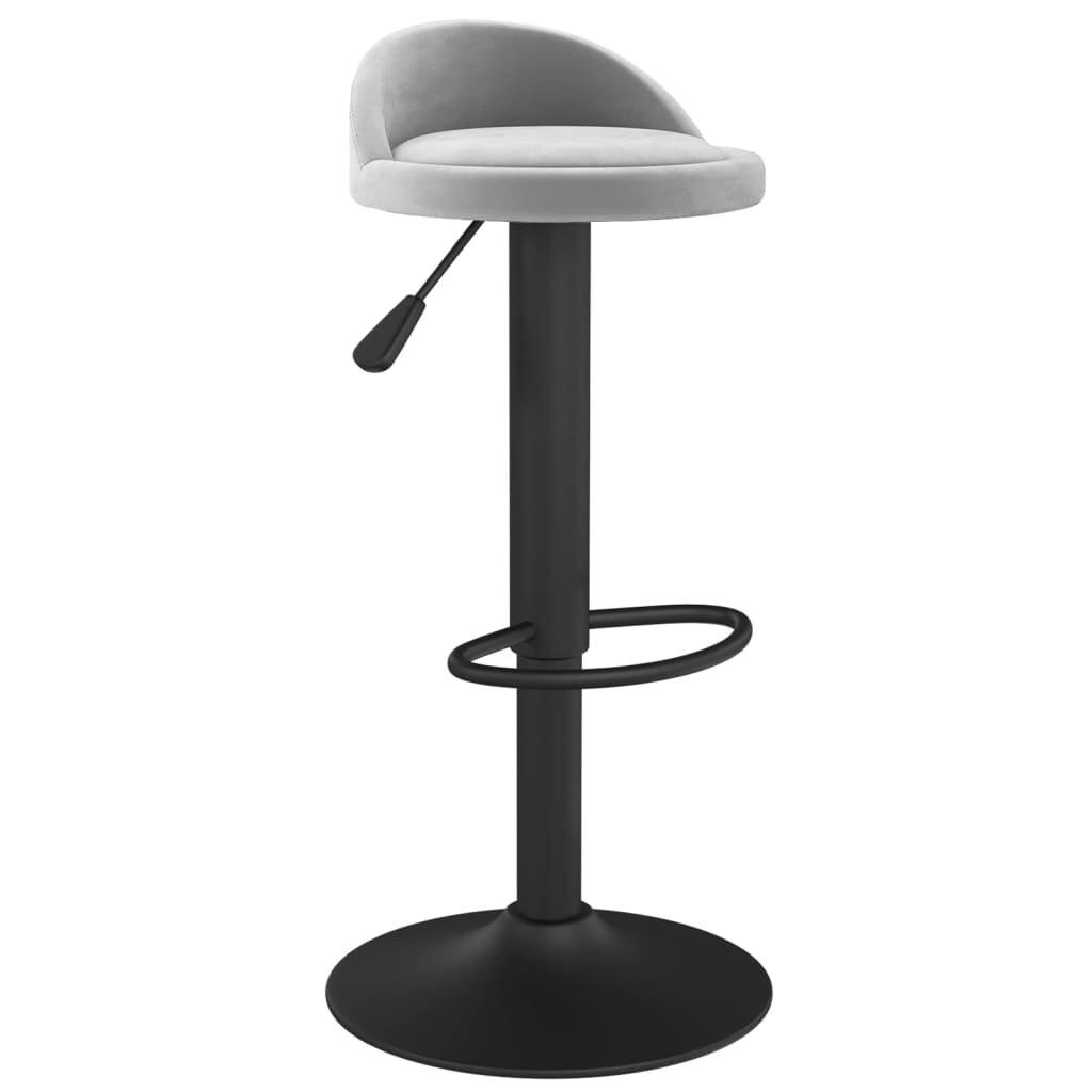 VidaXL Tabouret de bar velours  