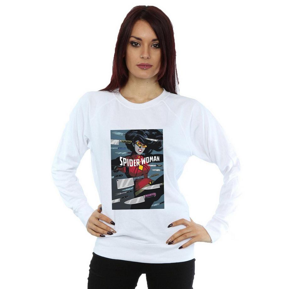 MARVEL Spider-Woman Knives Sweatshirt  