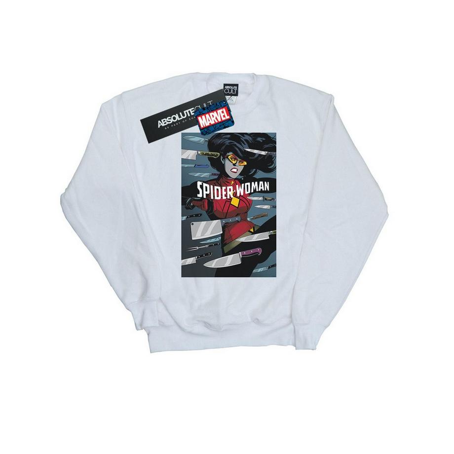 MARVEL Spider-Woman Knives Sweatshirt  