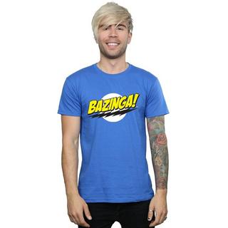 The Big Bang Theory Bazinga T-Shirt Stampata Maniche Corte  