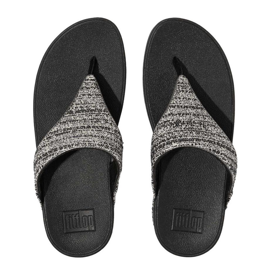 fit flop Sandali Lulu con Laccetto e Tessuto Luccicante  