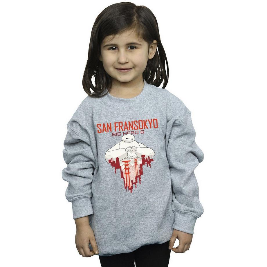 Disney  Big Hero 6 San Fransokyo Sweatshirt 