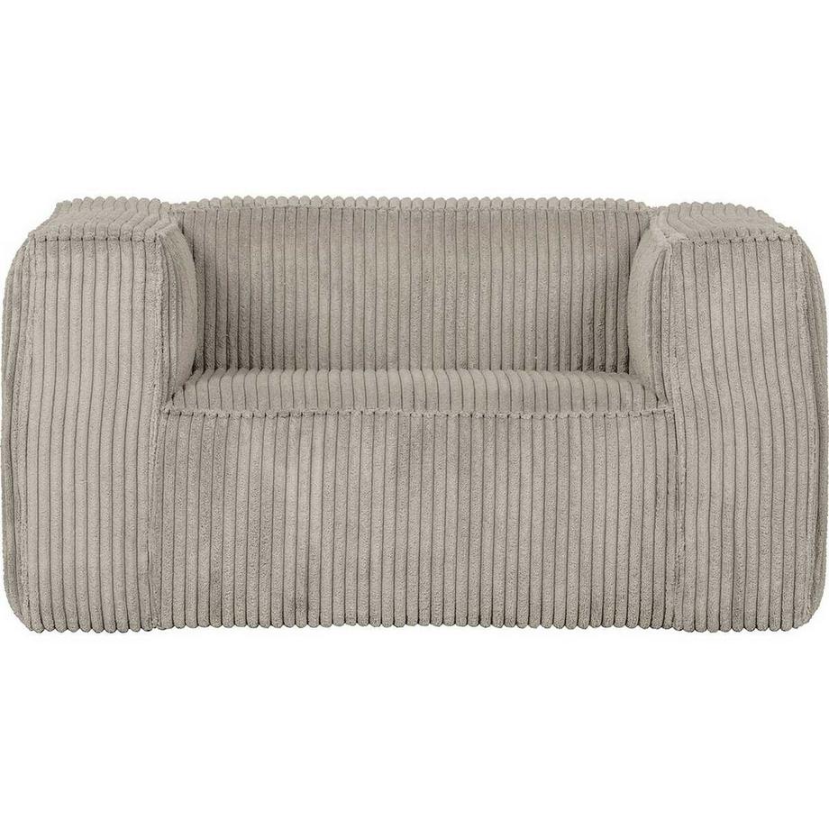 mutoni Fauteuil Bean tissu côtelé grossier Natural  