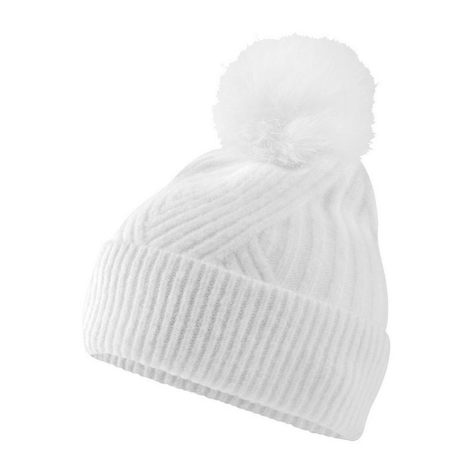 Beechfield Berretto Snow Luxe con Pom Pom  