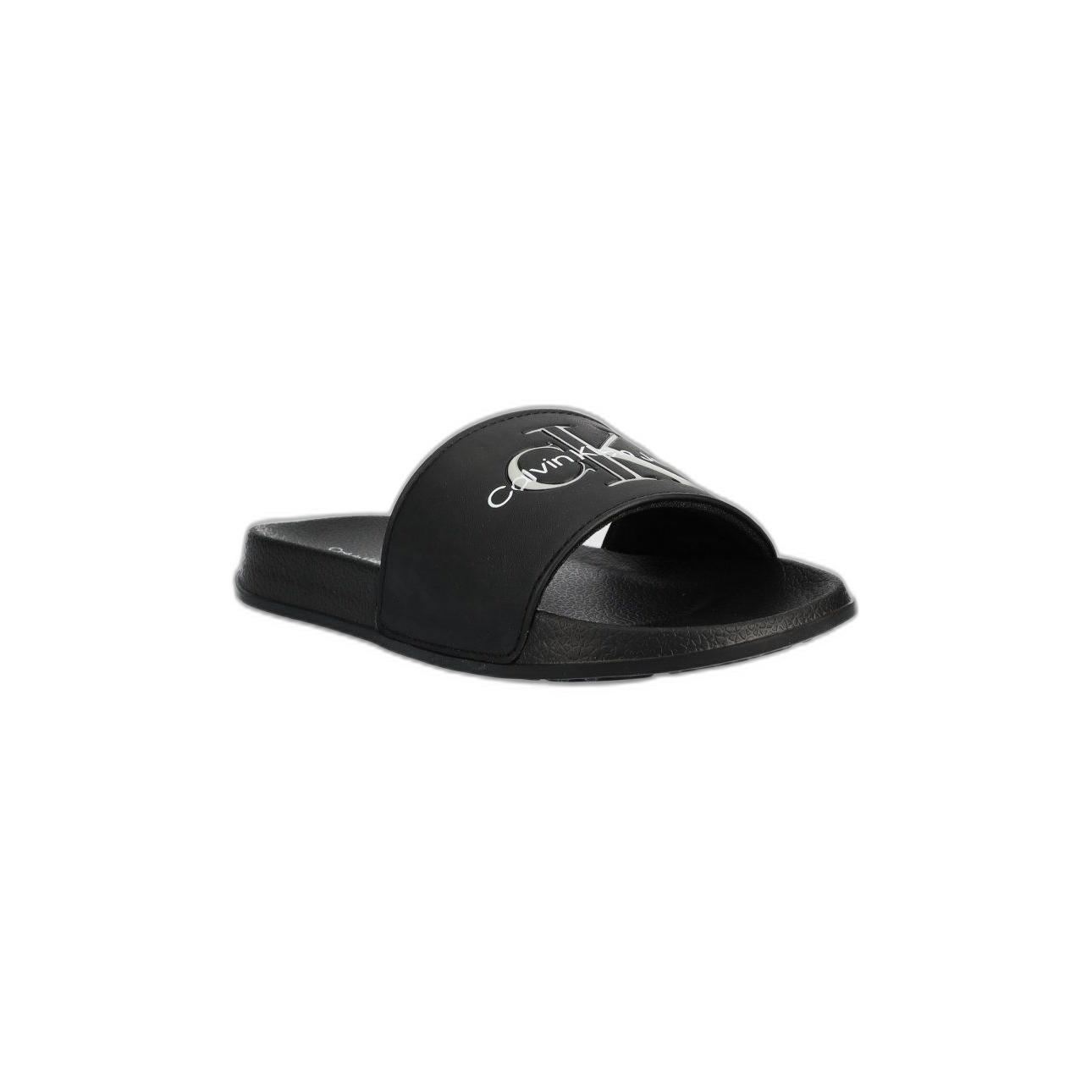 Calvin Klein  Slides für Kinder  Logo Print black 