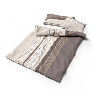 Lotus linge de lit bambou kenai brun