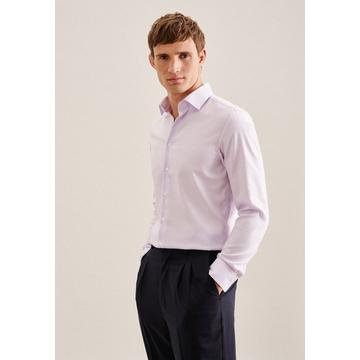 Business Hemd Slim Fit Langarm Uni