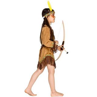 Tectake  Costume da bambina/ragazza - Indiana Shania 