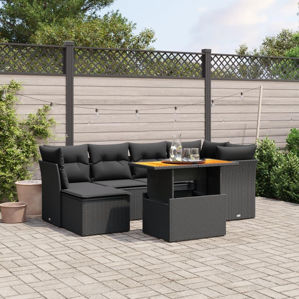 VidaXL Garten sofagarnitur poly-rattan  