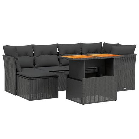 VidaXL Garten sofagarnitur poly-rattan  