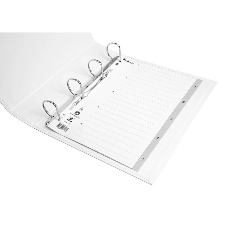 Biella  PP Register, Teilung 1-5 - x 25 