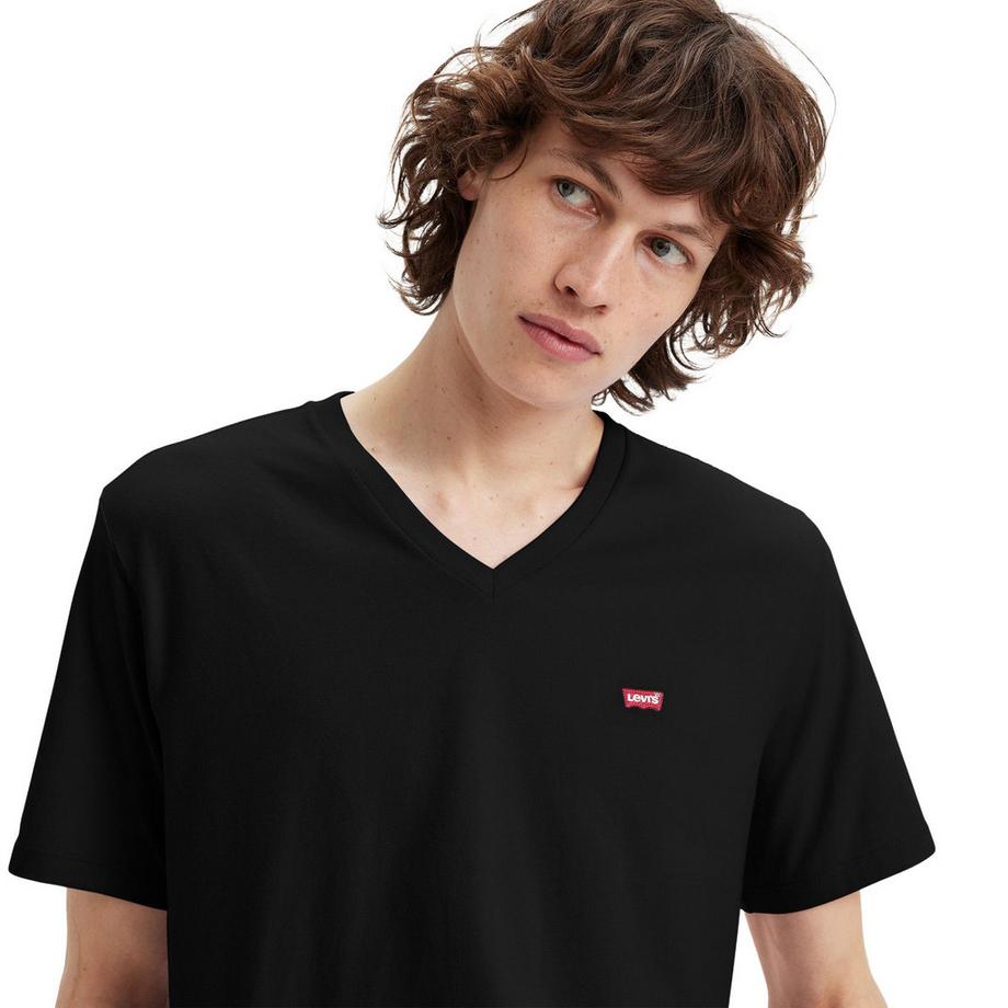 Levis T-Shirt  2er Pack Bequem sitzend-ORIGINAL HM VNECK 2P  