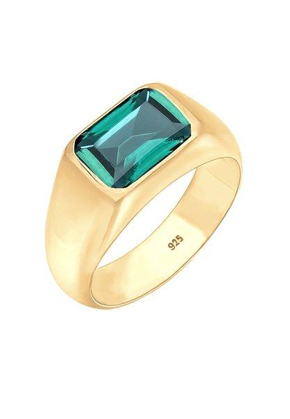 Elli  Ring Siegelring Edelstein Trend Statement 