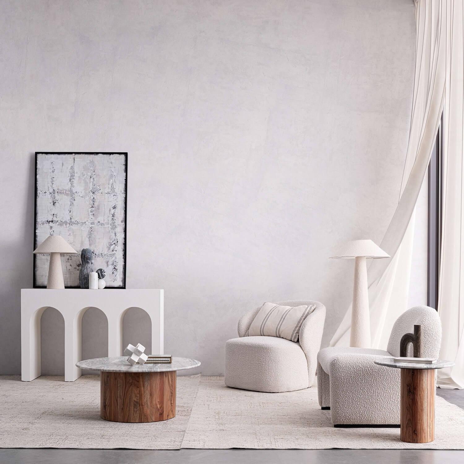 mutoni Tavolino Eloy rotondo 45  