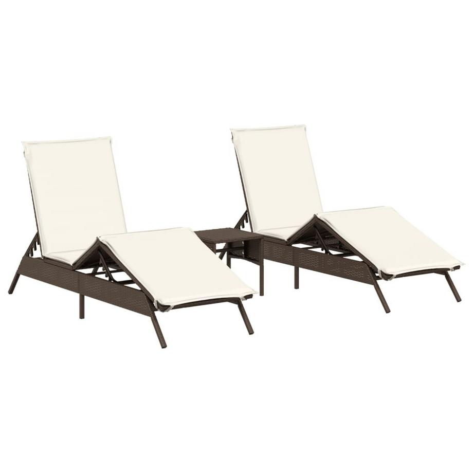 Sonnenliege poly-rattan