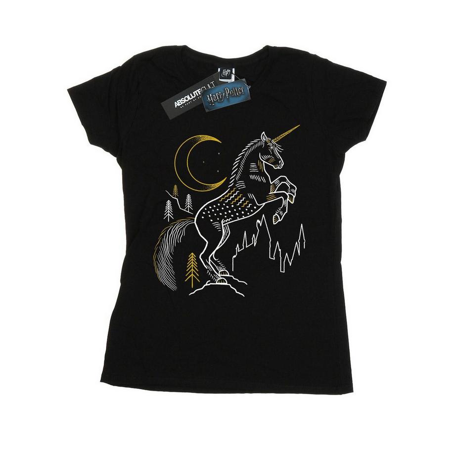 Harry Potter Einhorn Print T-Shirt  