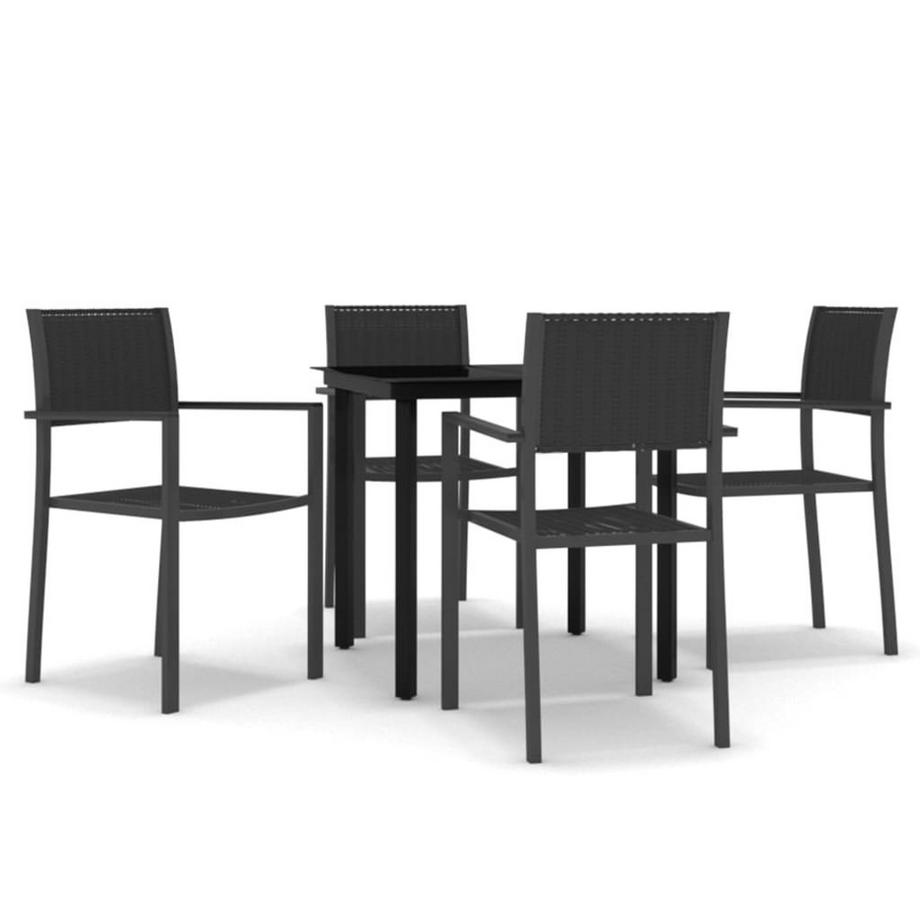 Ensemble de salle à manger de jardin plastique