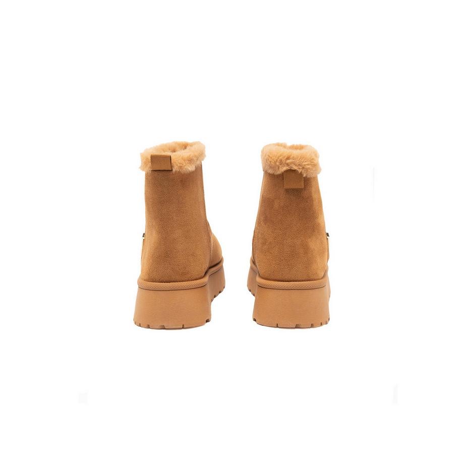 ALV by Alviero Martini Bottines à plateforme avec bordure en fausse fourrure  