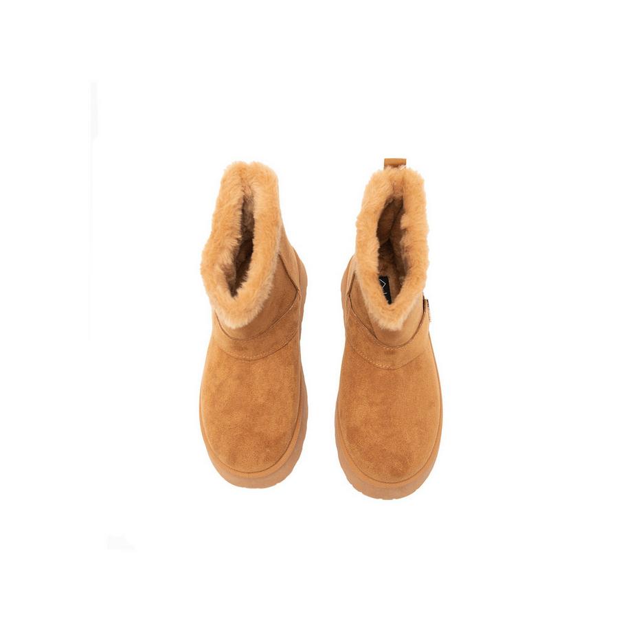 ALV by Alviero Martini Bottines à plateforme avec bordure en fausse fourrure  