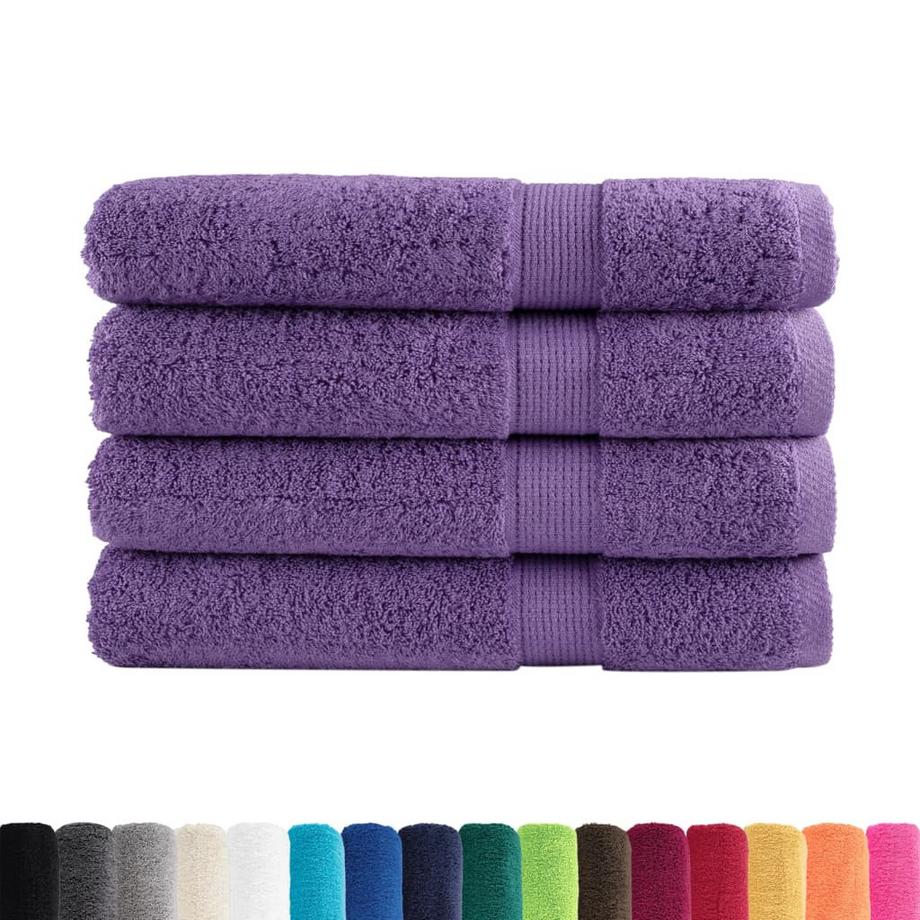 VidaXL Serviette de sauna coton  