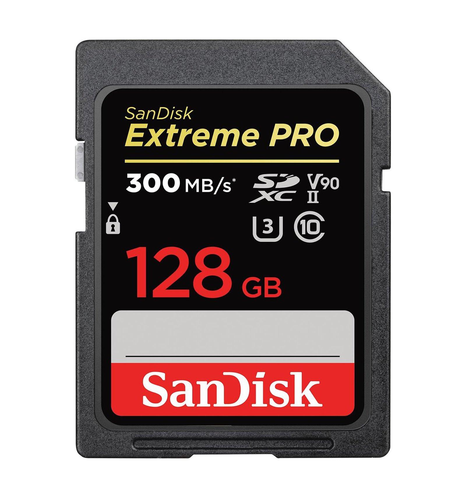 SanDisk  SanDisk Extreme PRO 128 GB SDXC UHS-II Classe 10 