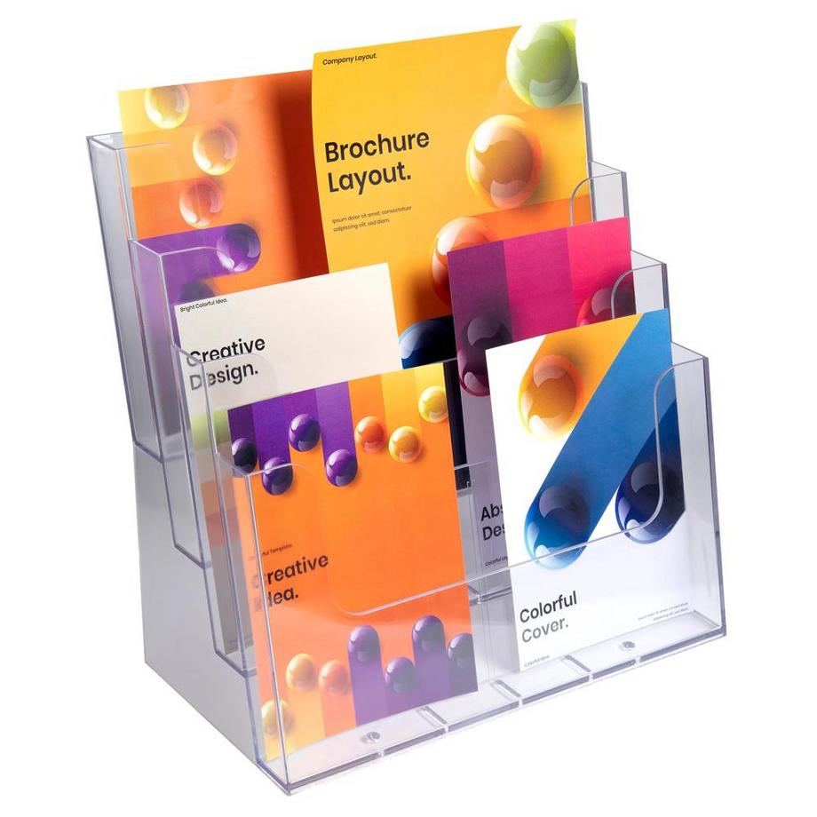 Exacompta Porta brochure/cataloghi da banco multi-formati  