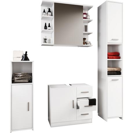 VCM 4-tlg. Badmöbel Komplett Set "Zalo Ill"  