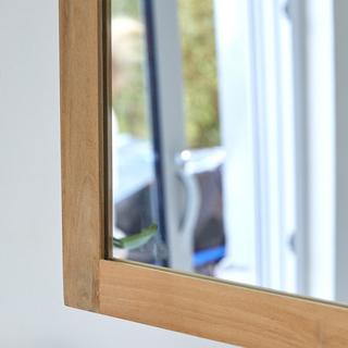 Tikamoon Spiegelschrank aus massivem Teak Jill  