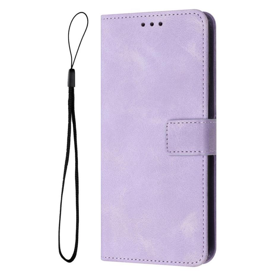 Cover-Discount  Galaxy A36 5G / A56 5G - Custodia in pelle scamosciata dal design vintage 
