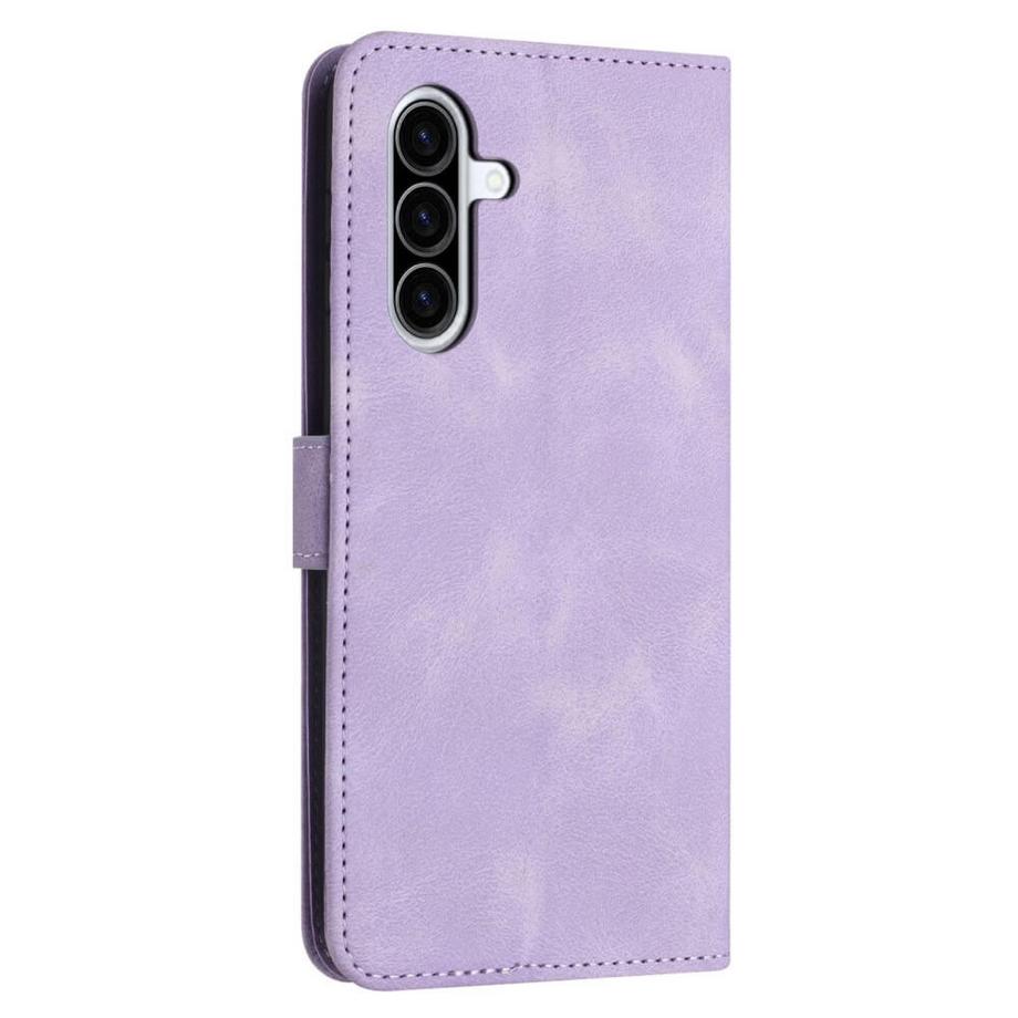 Cover-Discount  Galaxy A36 5G / A56 5G - Custodia in pelle scamosciata dal design vintage 