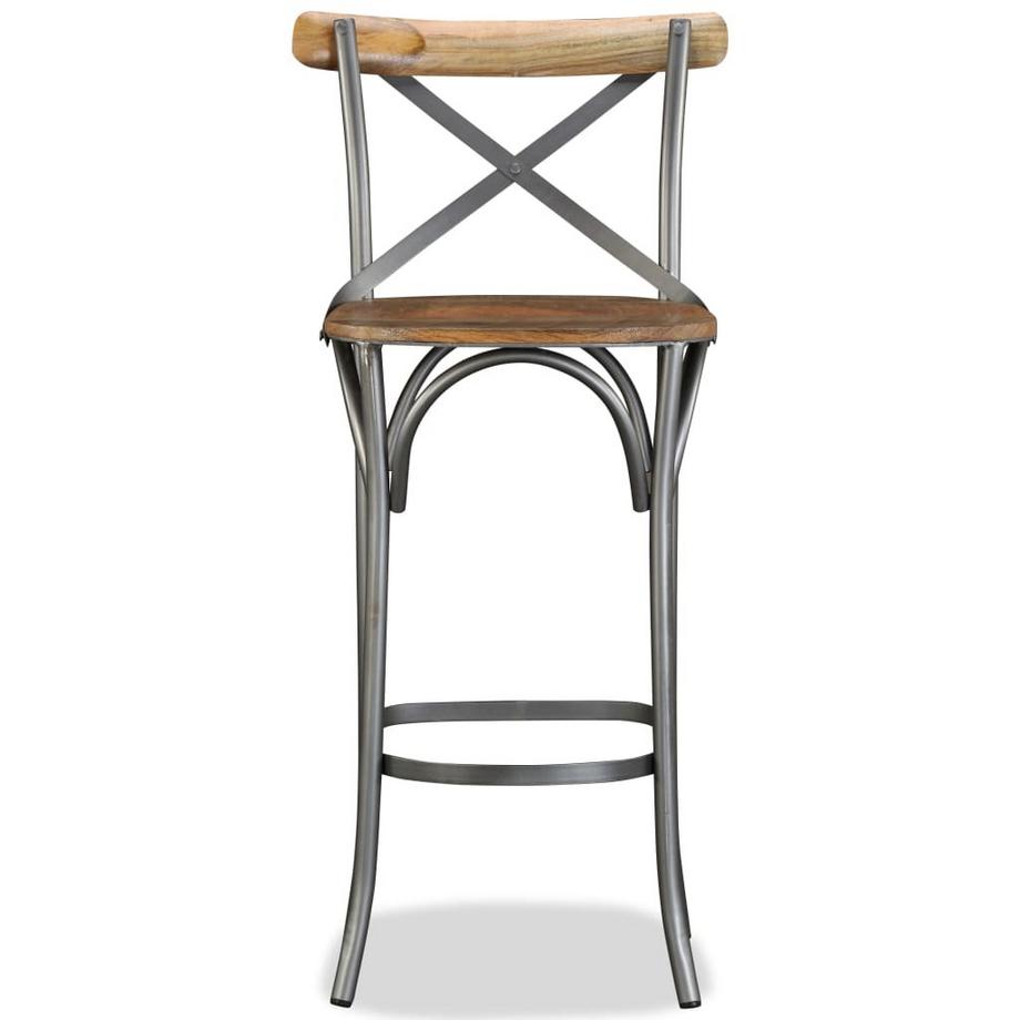 VidaXL sgabello da bar Legno  