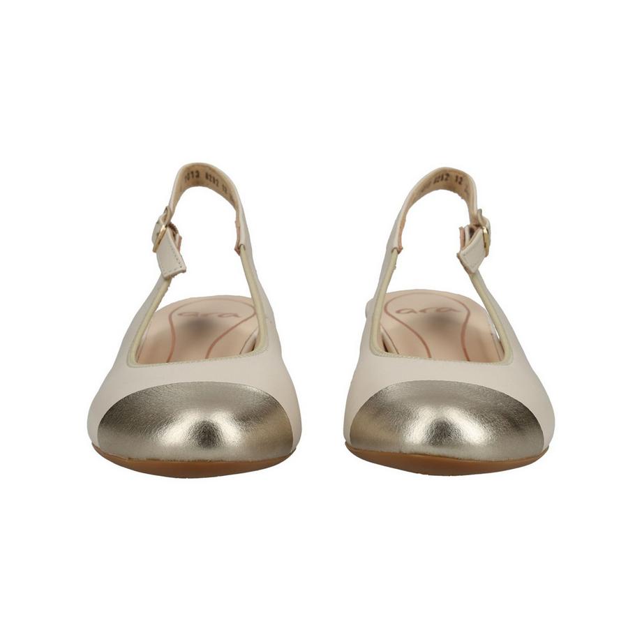ara Escarpins slingback avec bout métallique  