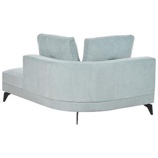 Beliani Chaiselongue aus Chenillegewebe Modern MARUM  
