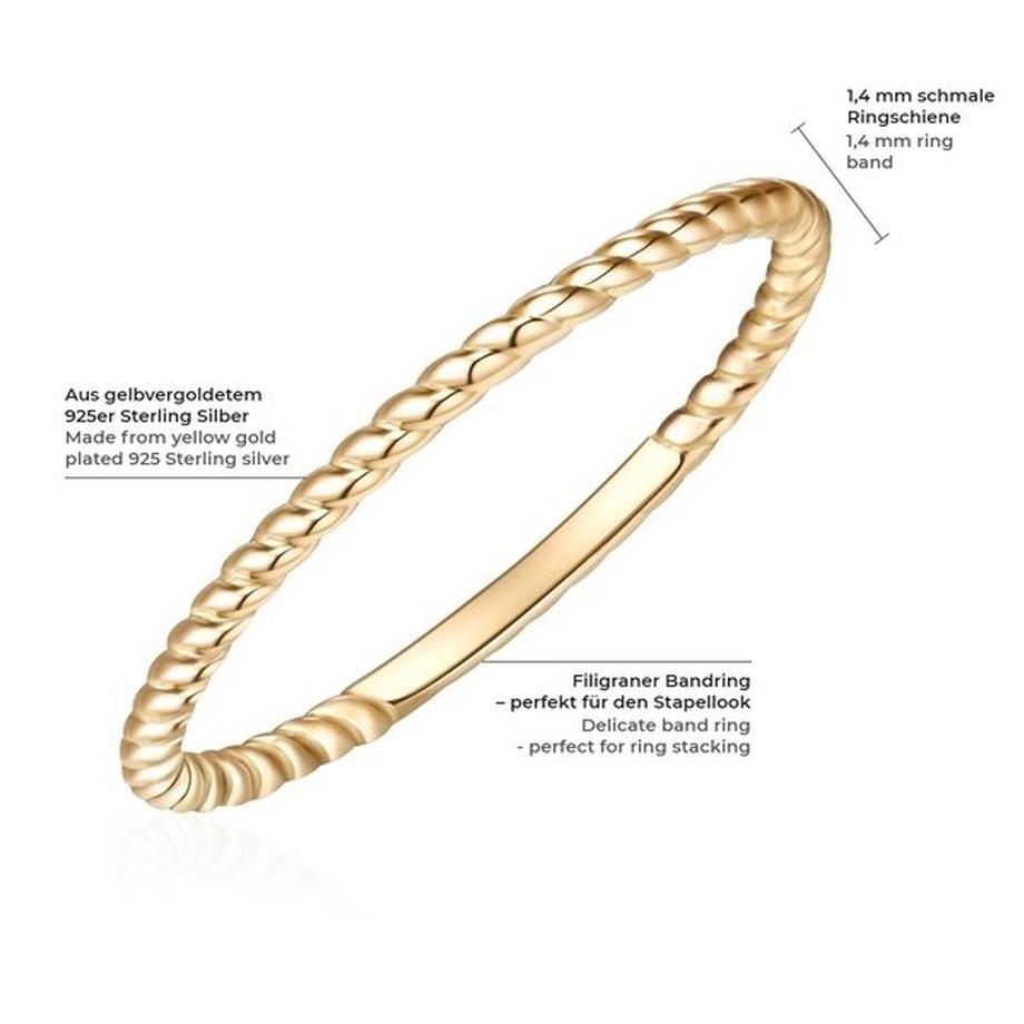 Glanzstücke München  Femme Bague en argent 