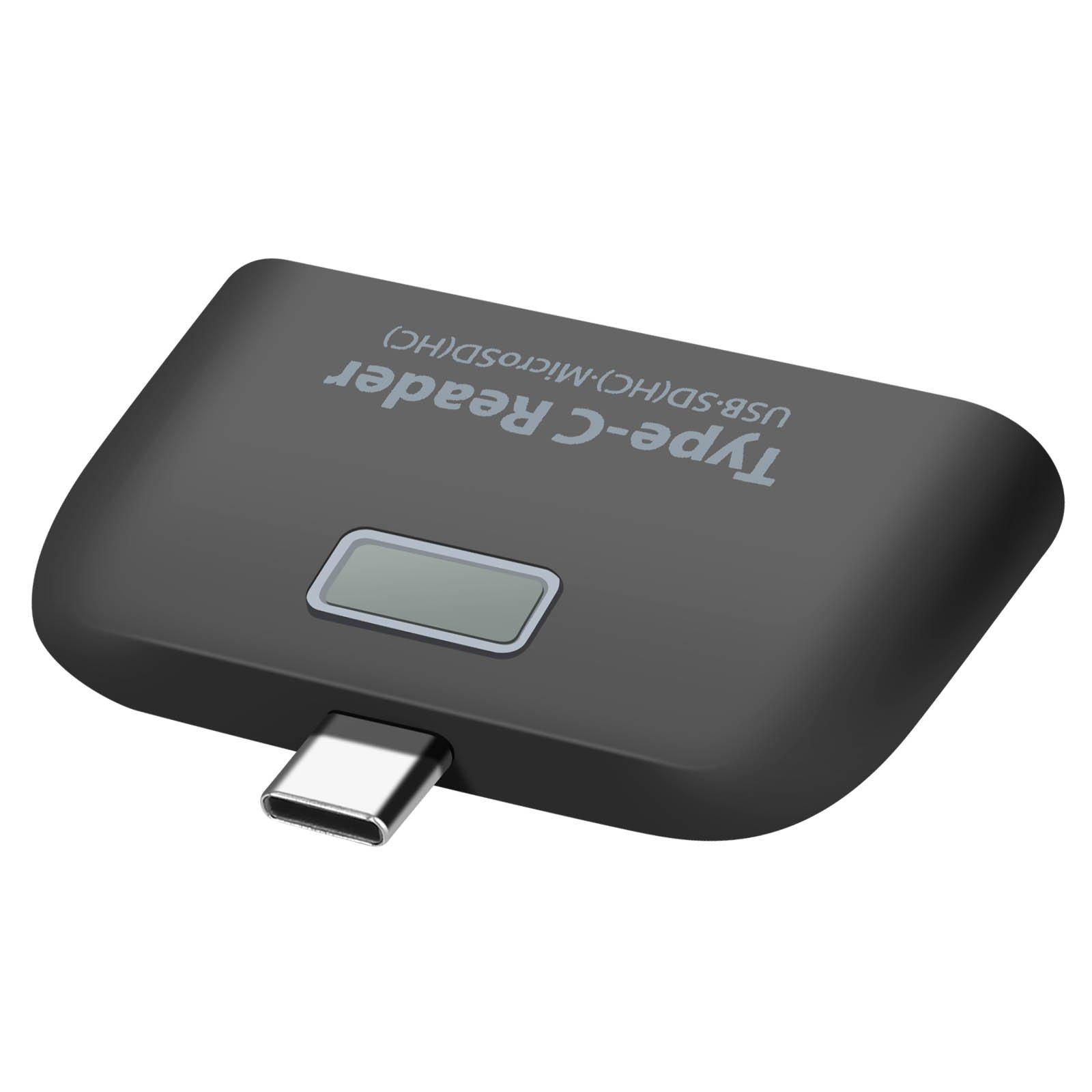 Avizar  Adaptateur USB-C vers USB, Lecteur Carte 