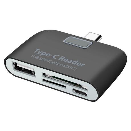 Avizar  Adattatore USB-C / USB e lettore schede 