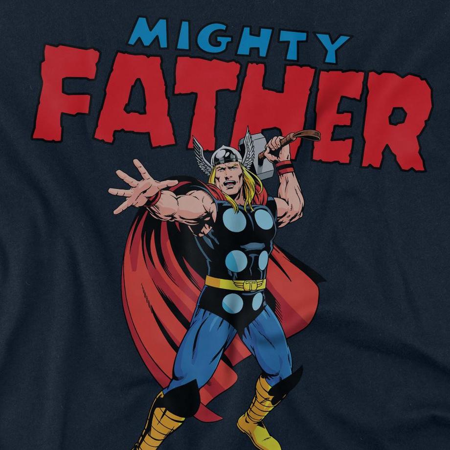 THOR Mighty Father Bedrucktes T-Shirt  