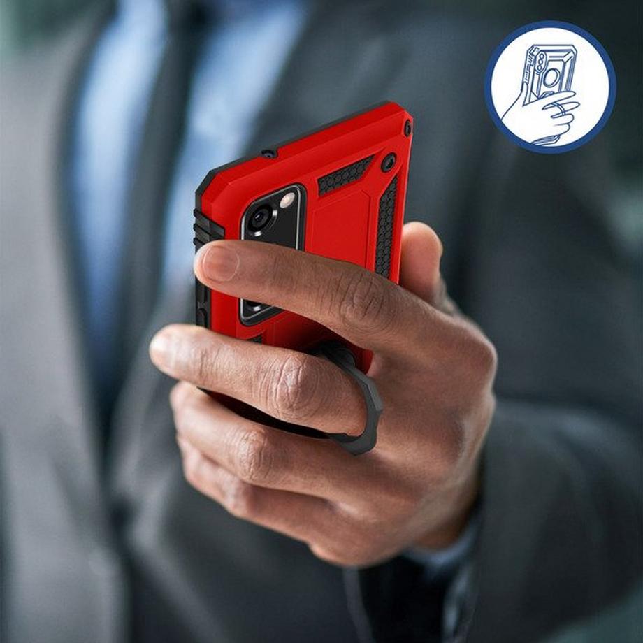 Avizar  Coque Samsung S20 FE Bague Rouge 