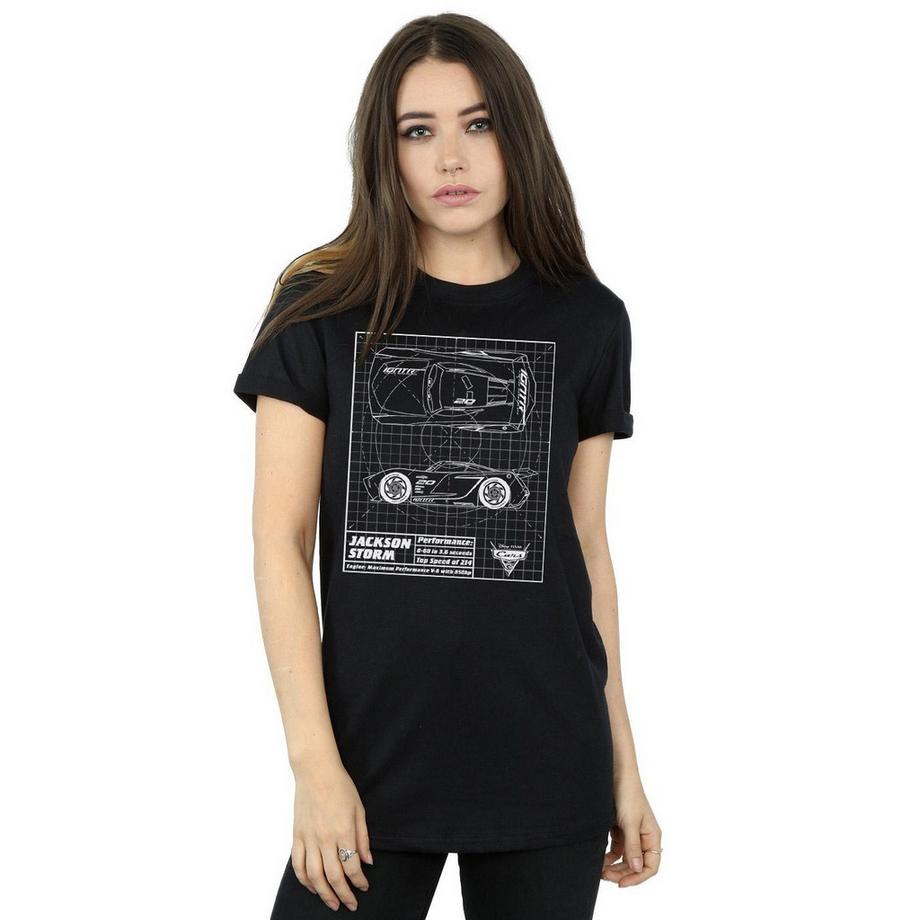 Disney Cars Jackson Storm Blueprint T-Shirt  
