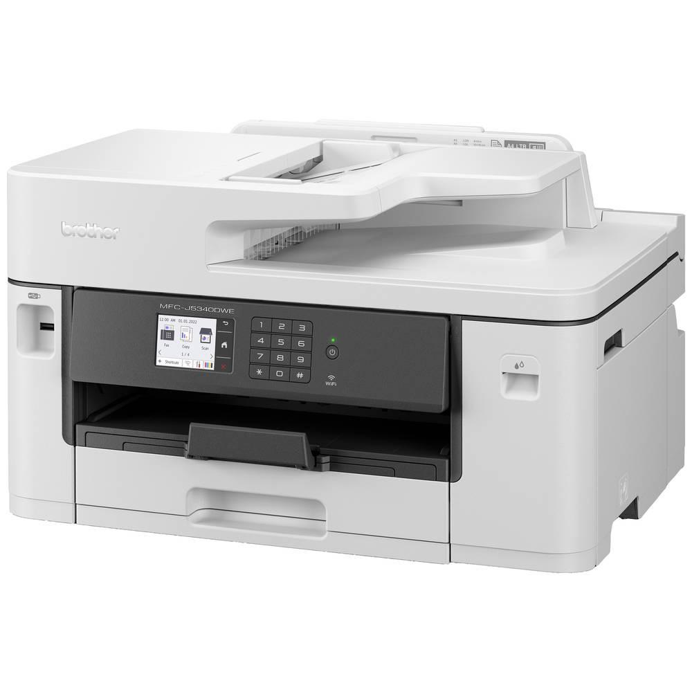 brother  MFCJ5340DWE Multifunktionsdrucker Tintenstrahl Farbe A4 Drucker, Scanner, Kopierer, Fax ADF, Duplex 