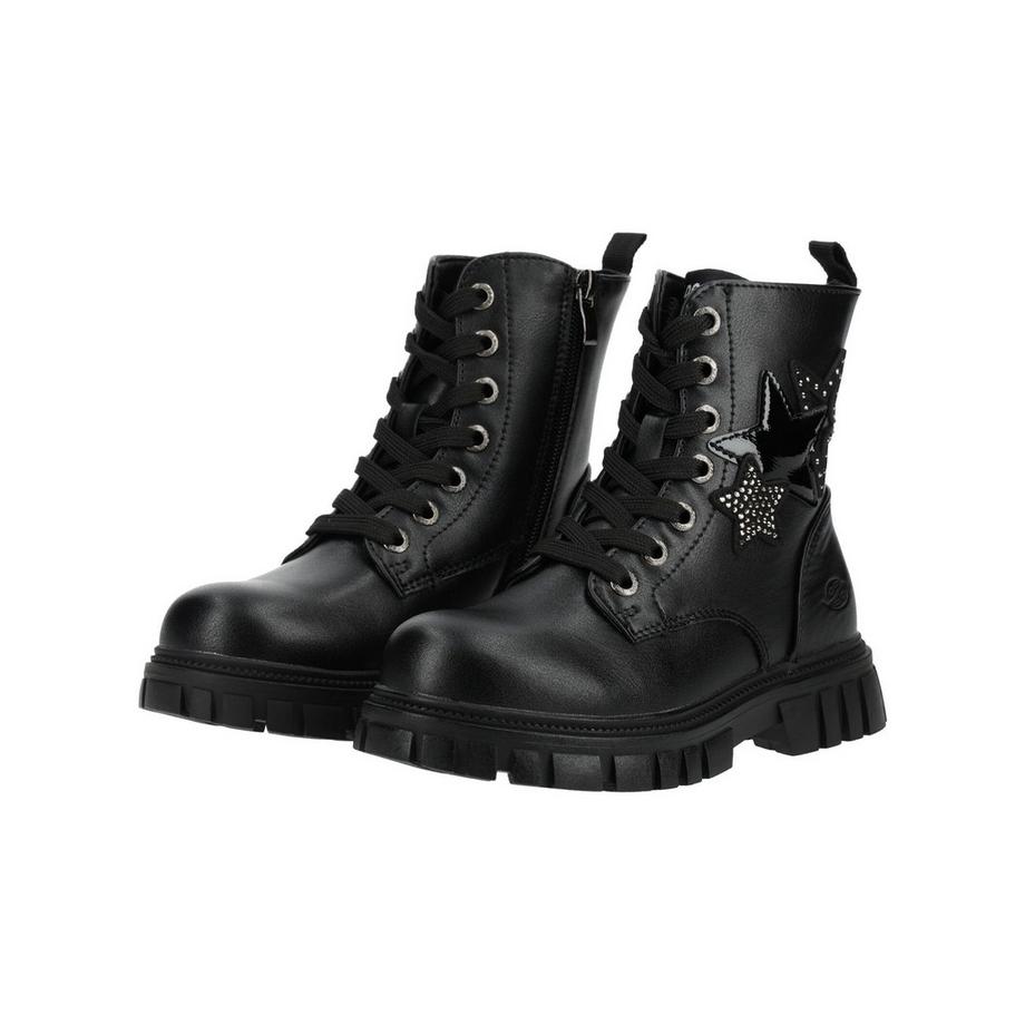 Dockers Bottines à lacets avec fermeture éclair latérale  