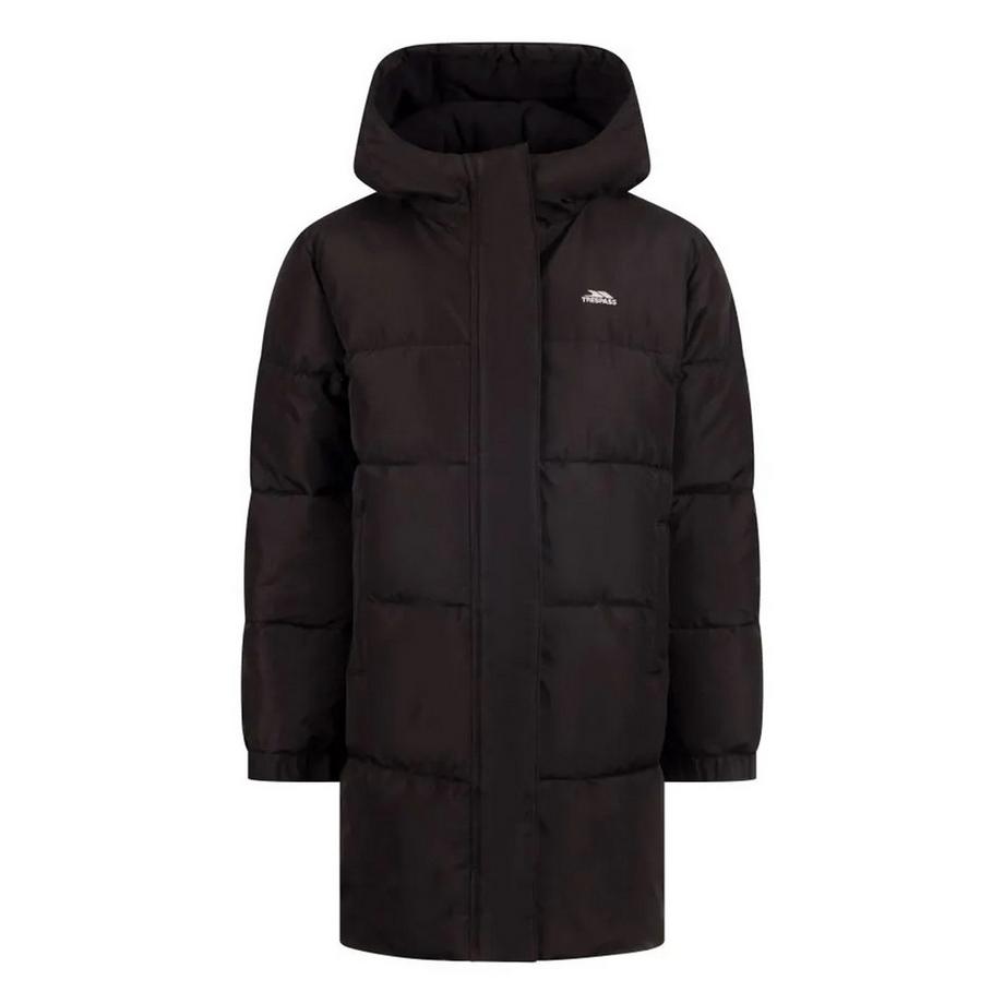 Veste Matelassée Longue Et Unie À Capuche Northridge