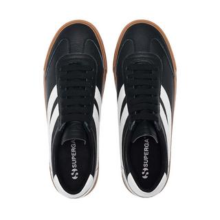 SUPERGA  Sneaker 4834 Club S Swallow, Kontrast Detail, Veganes Leder 