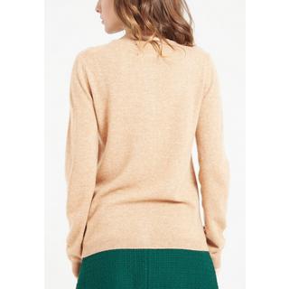 Studio Cashmere8 LILLY 4 Taillierte Strickjacke mit Rundhalsausschnitt  