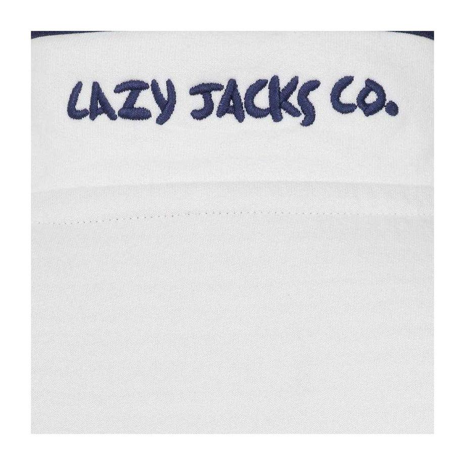 Lazy Jacks Sweatshirt rayé à col boutonné  