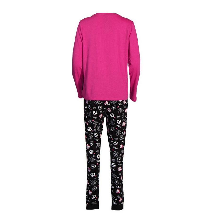 Nightmare Before Christmas  Ensemble De Pyjama Long Motif Jack Et Sally 