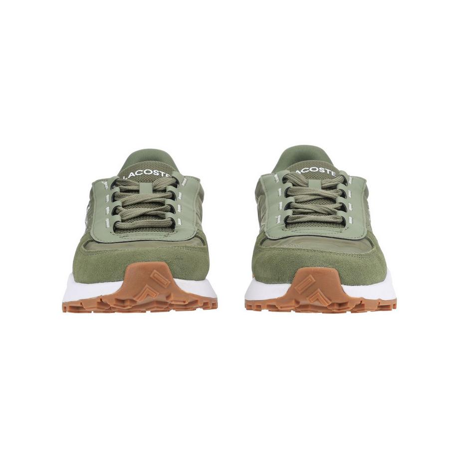 LACOSTE Herren Sneaker mit Textil und Veloursleder Details  