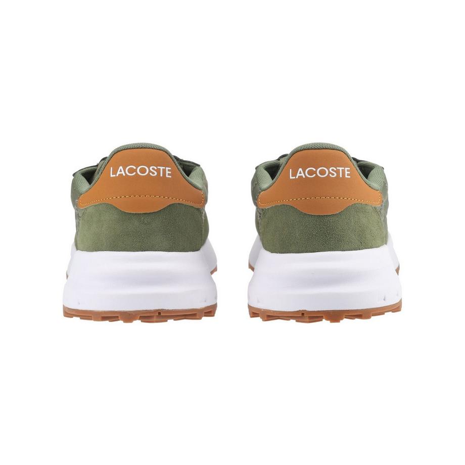 LACOSTE Herren Sneaker mit Textil und Veloursleder Details  