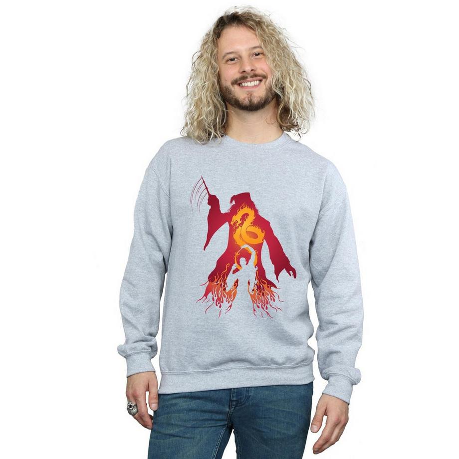 Harry Potter Dragon Duel Bedrucktes Sweatshirt  