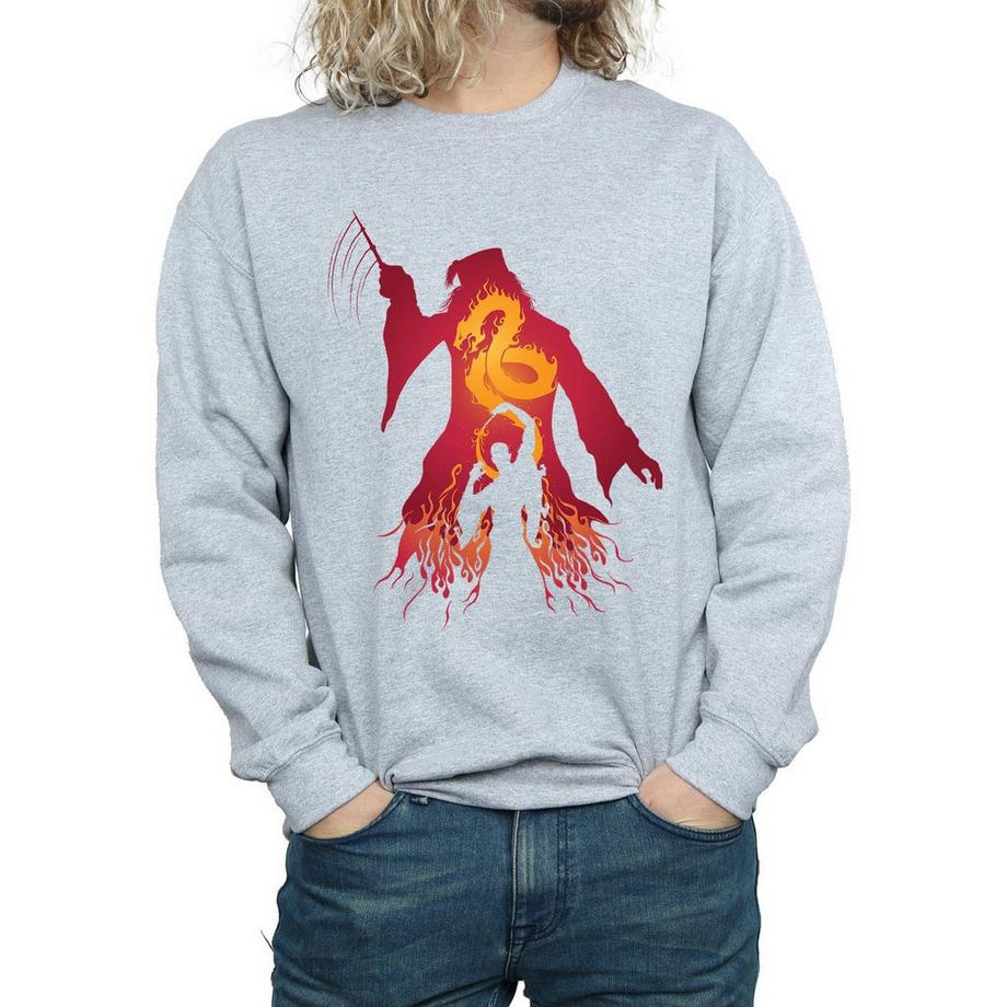 Harry Potter Dragon Duel Bedrucktes Sweatshirt  